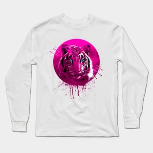 Pink Tiger Long Sleeve T-Shirt